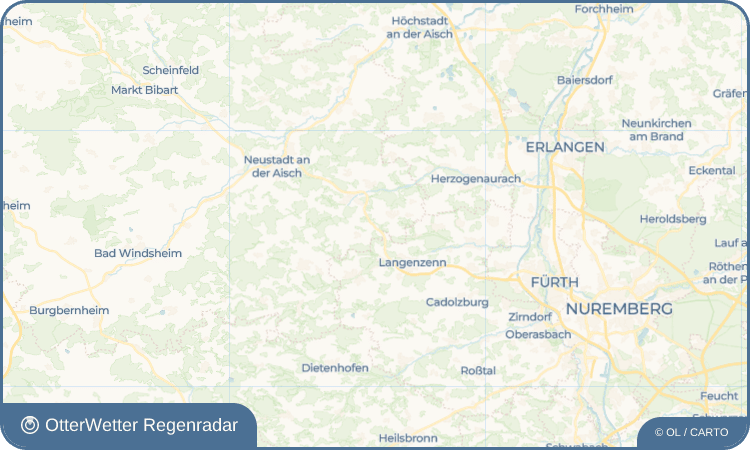 OtterWetter Regenradar-Widget Bräuersdorf