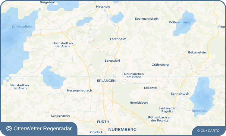 OtterWetter Regenradar-Widget Bräuningshof