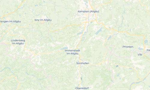 Regenradar Vorschaubild - Aktuelle Niederschläge in Bräunlings und Umgebung