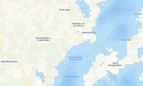 Regenradar Vorschaubild - Aktuelle Niederschläge in Braidbach und Umgebung