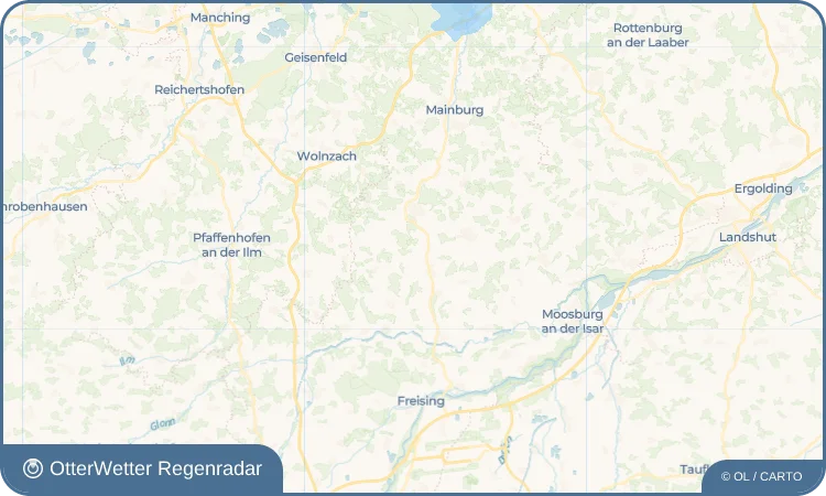 Widget-Vorschau für Brandloh Wetter-Widget-Vorschau mit Vorhersagedaten für Brandloh