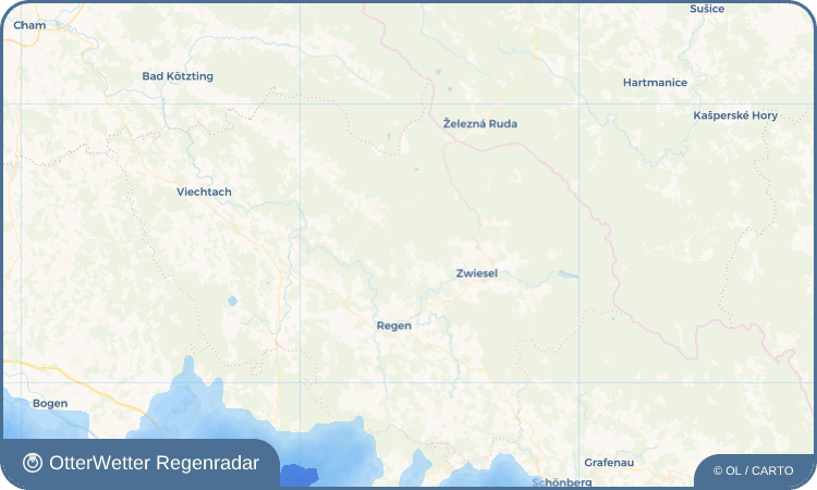 OtterWetter Regenradar-Widget Brandten