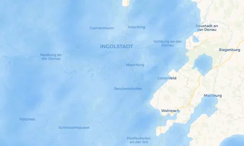 Regenradar Vorschaubild - Aktuelle Niederschläge in Brautlach und Umgebung