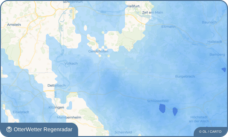 OtterWetter Regenradar-Widget Breitbach