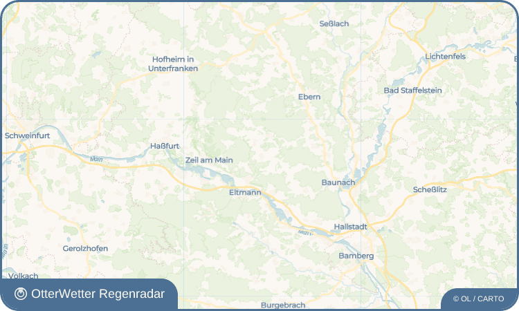 OtterWetter Regenradar-Widget Breitbrunn