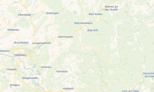 Regenradar Vorschaubild - Aktuelle Niederschläge in Breitenborn und Umgebung