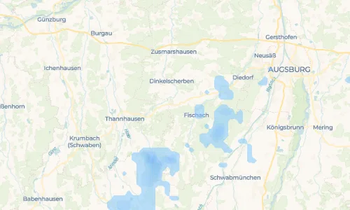 Regenradar Vorschaubild - Aktuelle Niederschläge in Breitenbronn und Umgebung