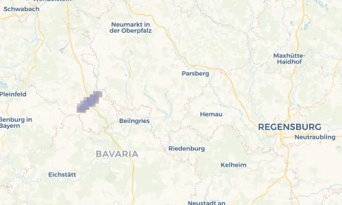 Regenradar Vorschaubild - Aktuelle Niederschläge in Breitenbrunn und Umgebung