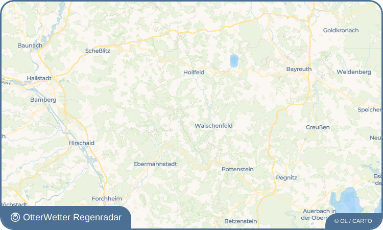 OtterWetter Regenradar-Widget Breitenlesau