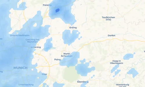 Regenradar Vorschaubild - Aktuelle Niederschläge in Breitötting und Umgebung