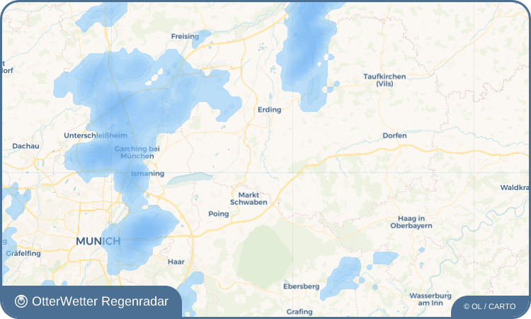 OtterWetter Regenradar-Widget Breitötting