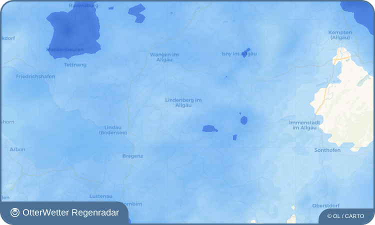 OtterWetter Regenradar-Widget Bremenried