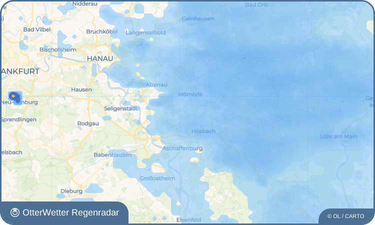 OtterWetter Regenradar-Widget Breunsberg