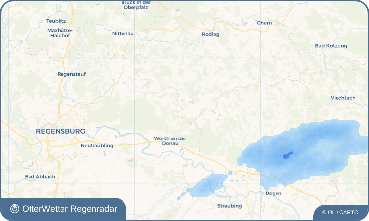 OtterWetter Regenradar-Widget Brieberg