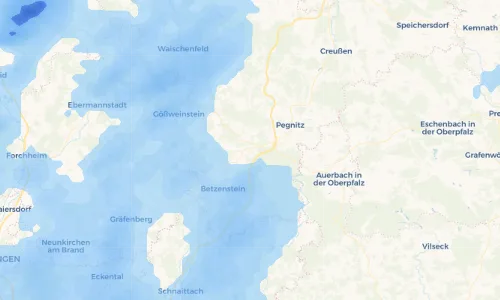 Regenradar Vorschaubild - Aktuelle Niederschläge in Bronn und Umgebung