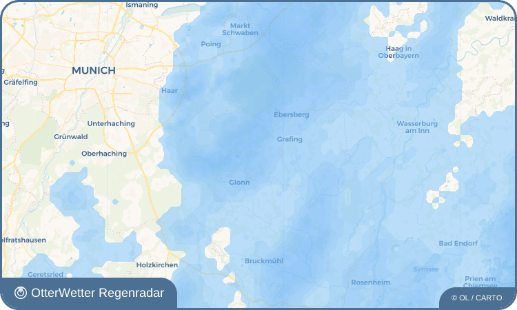 OtterWetter Regenradar-Widget Bruck
