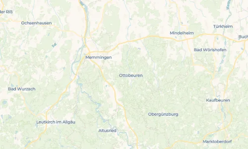 Regenradar Brüchlins: aktuelle Niederschläge in Brüchlins und Umgebung, Stand 31. Oktober 2026 um 17:00 Uhr