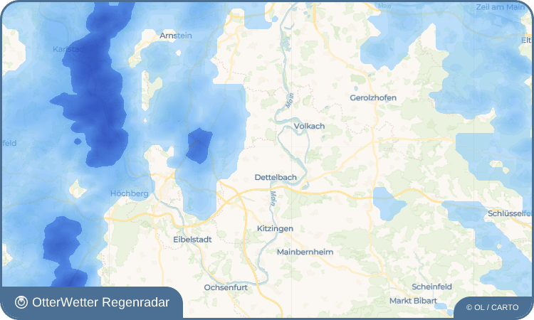 OtterWetter Regenradar-Widget Brück