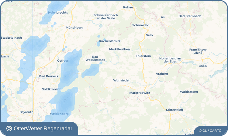 OtterWetter Regenradar-Widget Brücklas