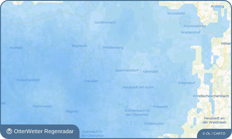 OtterWetter Regenradar-Widget Brüderes