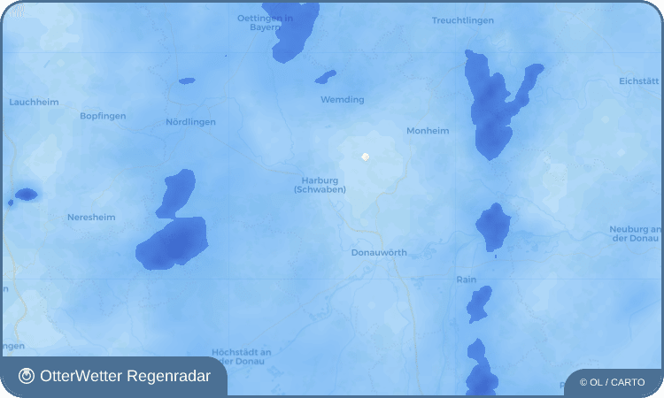 Wetter-Widget-Vorschau mit Vorhersagedaten für Brünsee
