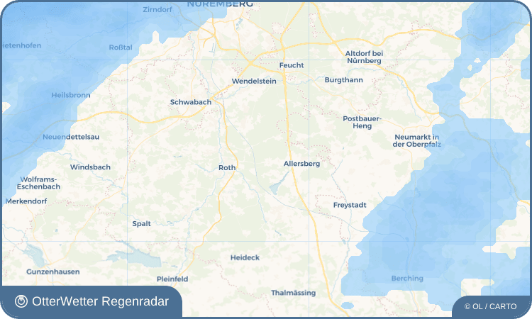 Wetter-Widget-Vorschau mit Vorhersagedaten für Brunnau