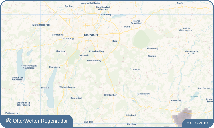 OtterWetter Regenradar-Widget Brunnthal