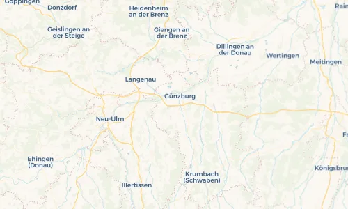 Regenradar Vorschaubild - Aktuelle Niederschläge in Bubesheim und Umgebung