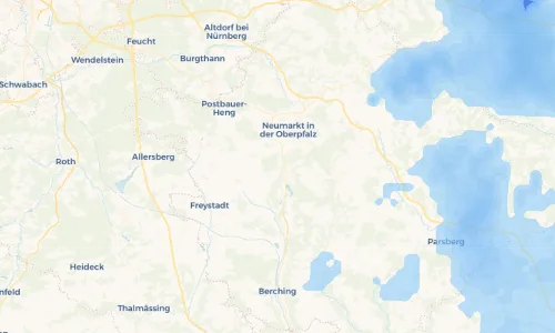 Regenradar Vorschaubild - Aktuelle Niederschläge in Buchberg und Umgebung