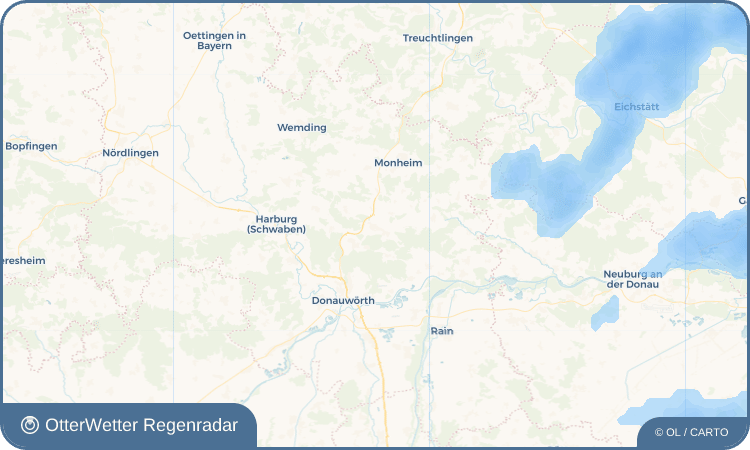 Widget-Vorschau für Buchdorf Wetter-Widget-Vorschau mit Vorhersagedaten für Buchdorf