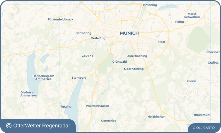 Wetter-Widget-Vorschau mit Vorhersagedaten für Buchenhain