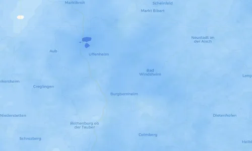 Regenradar Vorschaubild - Aktuelle Niederschläge in Buchheim und Umgebung