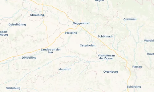 Regenradar Vorschaubild - Aktuelle Niederschläge in Buchhofen und Umgebung