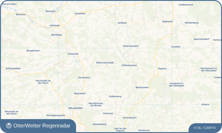 OtterWetter Regenradar-Widget Buckenreuth