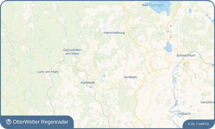 OtterWetter Regenradar-Widget Bühler