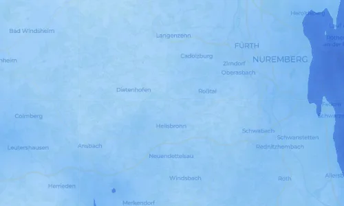 Regenradar Vorschaubild - Aktuelle Niederschläge in Bürglein und Umgebung