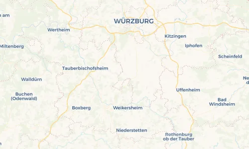 Regenradar Vorschaubild - Aktuelle Niederschläge in Bütthard und Umgebung