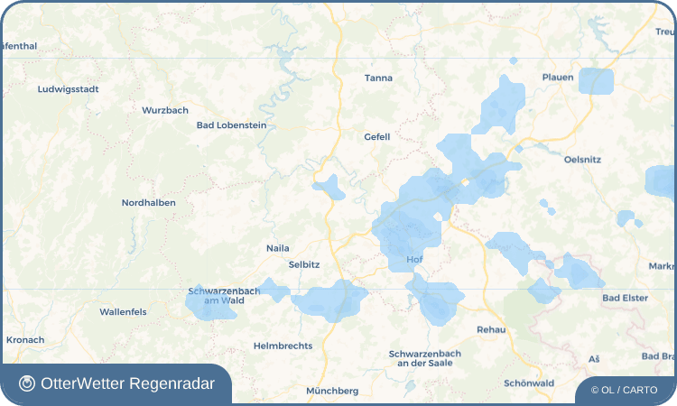 OtterWetter Regenradar-Widget Bug