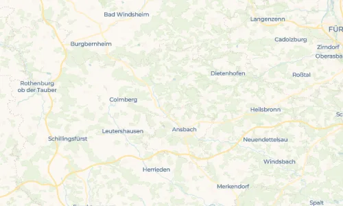 Regenradar Vorschaubild - Aktuelle Niederschläge in Buhlsbach und Umgebung