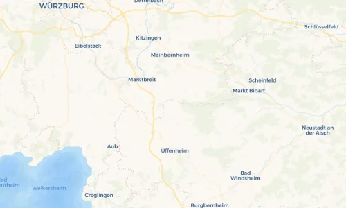 Regenradar Vorschaubild - Aktuelle Niederschläge in Bullenheim und Umgebung