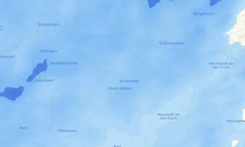 Regenradar Vorschaubild - Aktuelle Niederschläge in Burgambach und Umgebung
