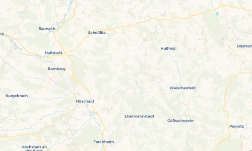 Regenradar Vorschaubild - Aktuelle Niederschläge in Burggrub und Umgebung