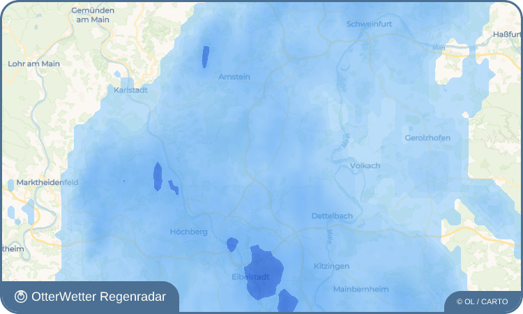 OtterWetter Regenradar-Widget Burggrumbach