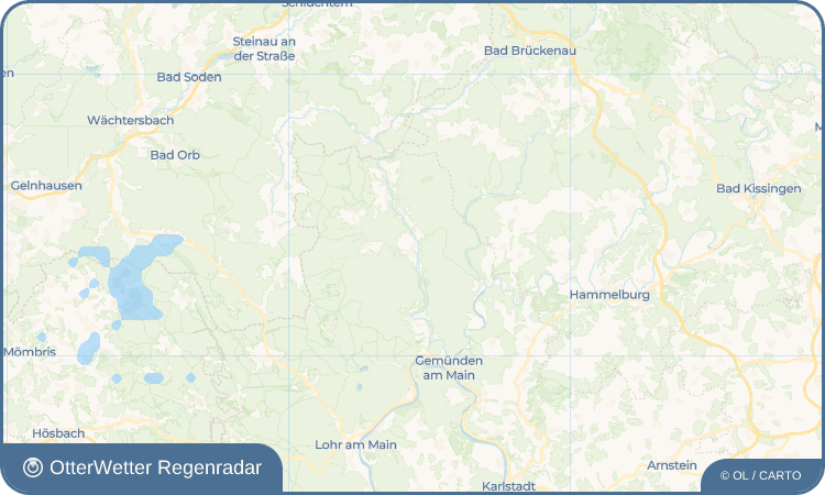Widget-Vorschau für Burgsinn Wetter-Widget-Vorschau mit Vorhersagedaten für Burgsinn
