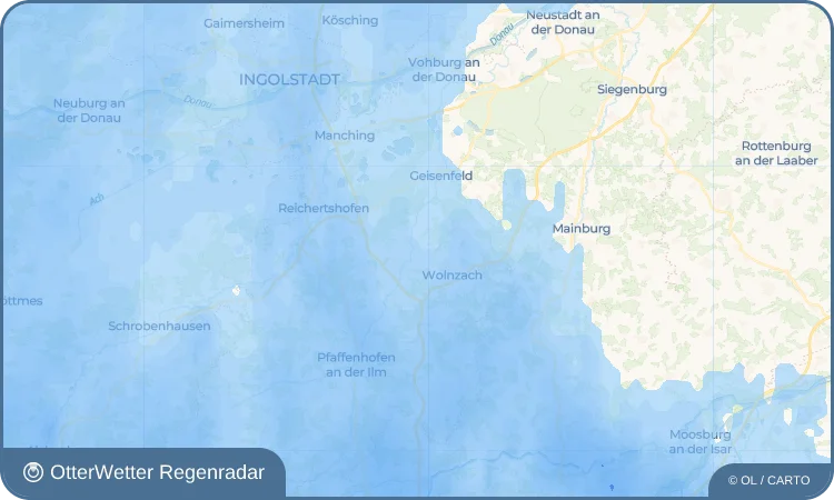 Wetter-Widget-Vorschau mit Vorhersagedaten für Burgstall