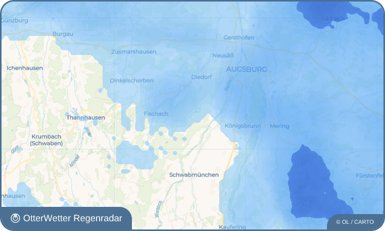 OtterWetter Regenradar-Widget Burgwalden