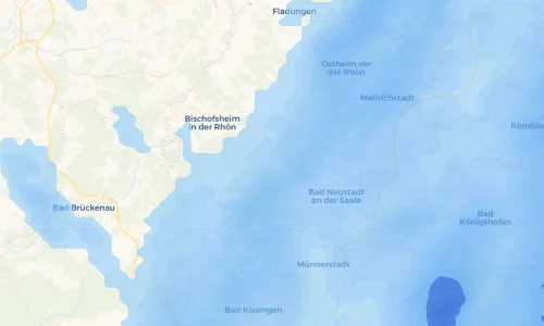 Regenradar Vorschaubild - Aktuelle Niederschläge in Burgwallbach und Umgebung