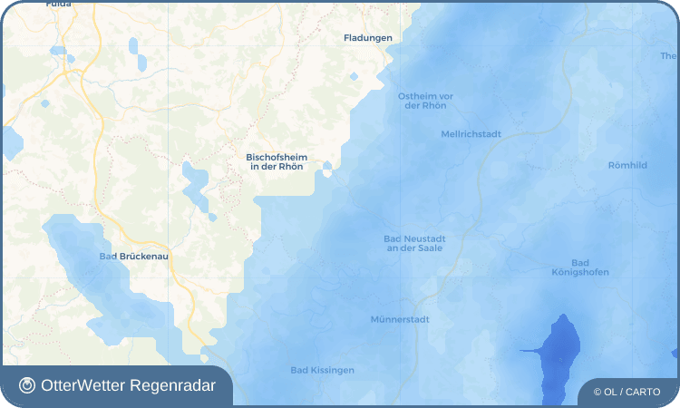 Wetter-Widget-Vorschau mit Vorhersagedaten für Burgwallbach