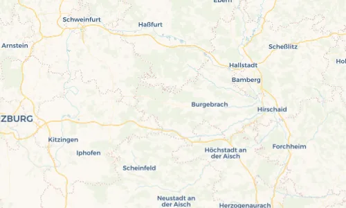 Regenradar Vorschaubild - Aktuelle Niederschläge in Burgwindheim und Umgebung