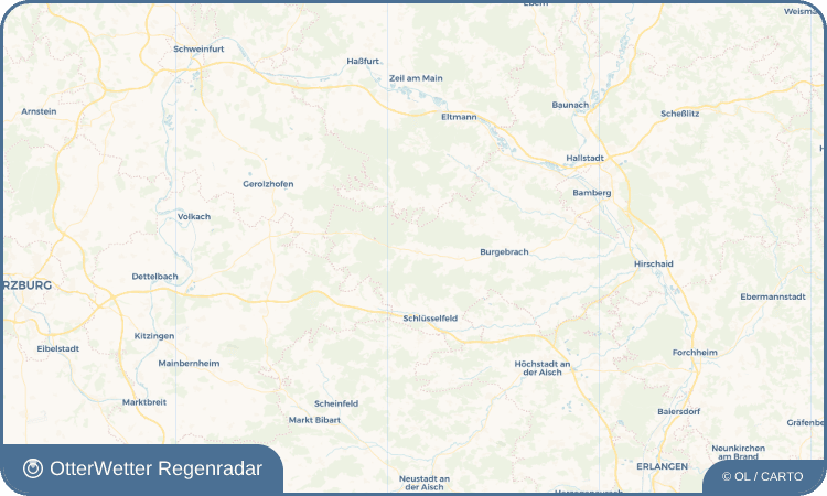 OtterWetter Regenradar-Widget Burgwindheim